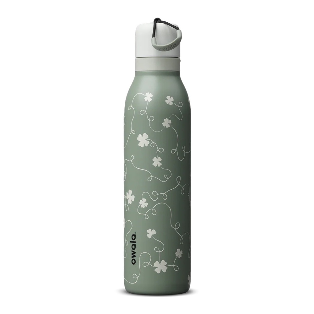 🍀 Color Drop! Owala FreeSip Twist 24oz “Clover Achiever” Green Water Bottle